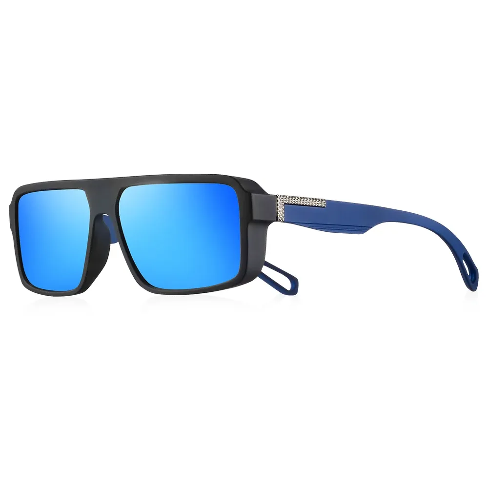 Lunettes de soleil carrées classiques CRIXALIS, polarisées, pour hommes et femmes, style vintage, idéales pour le sport, la conduite, la pêche et les activités de plein air 8