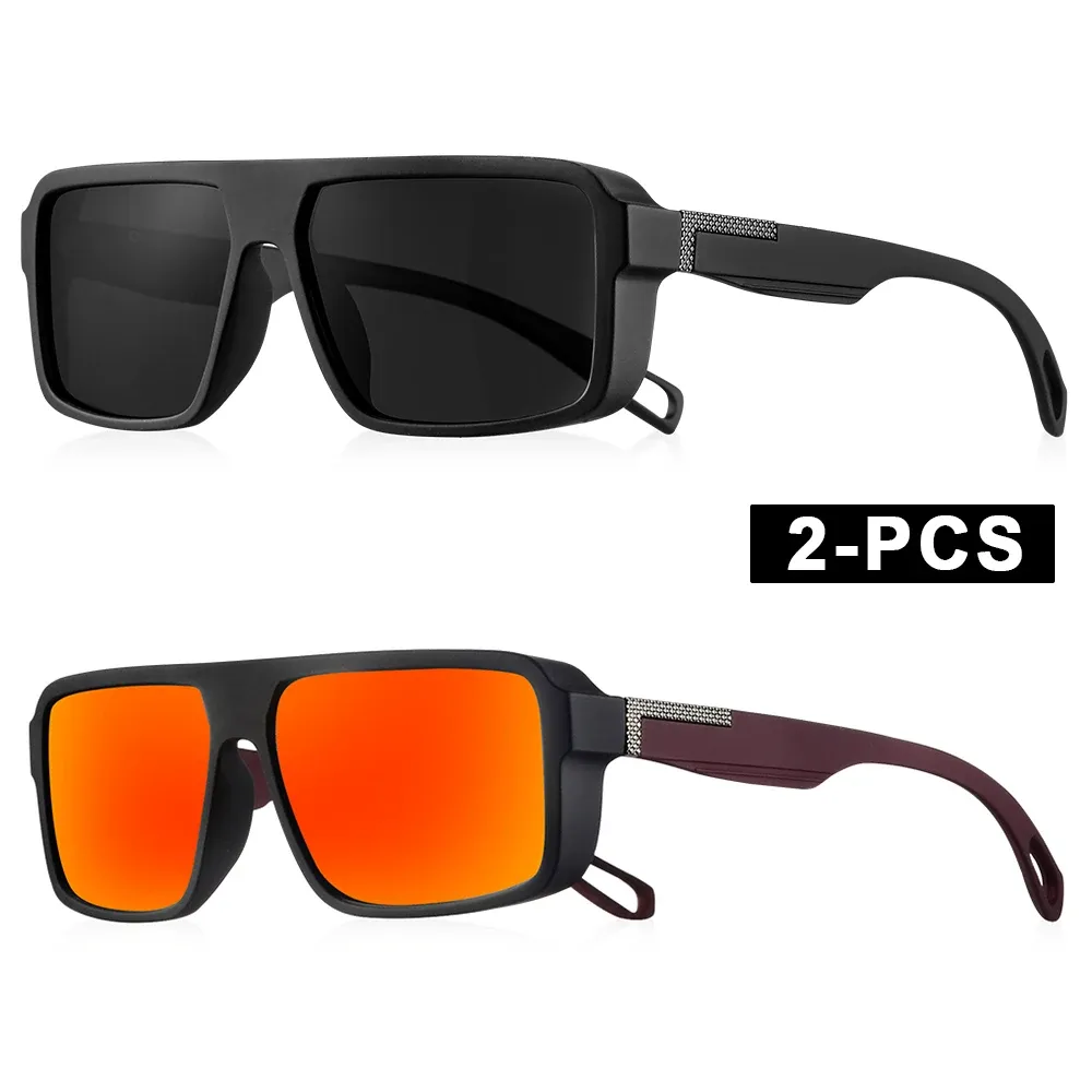 Lunettes de soleil carrées classiques CRIXALIS, polarisées, pour hommes et femmes, style vintage, idéales pour le sport, la conduite, la pêche et les activités de plein air 22