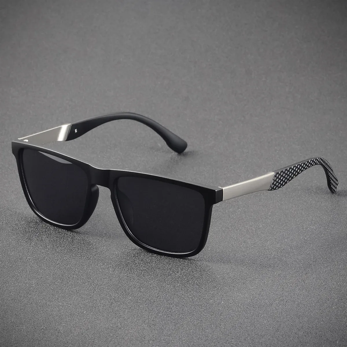Lunettes de soleil carrées classiques CRIXALIS, polarisées, pour hommes et femmes, style vintage, idéales pour le sport, la conduite, la pêche et les activités de plein air 20