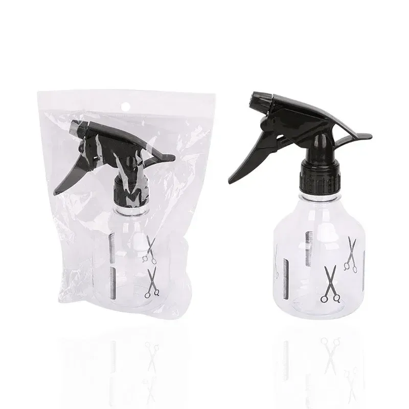 Vaporisateur de coiffure de 250 ml, bouteille transparente portable en plastique pour salon de coiffure 3