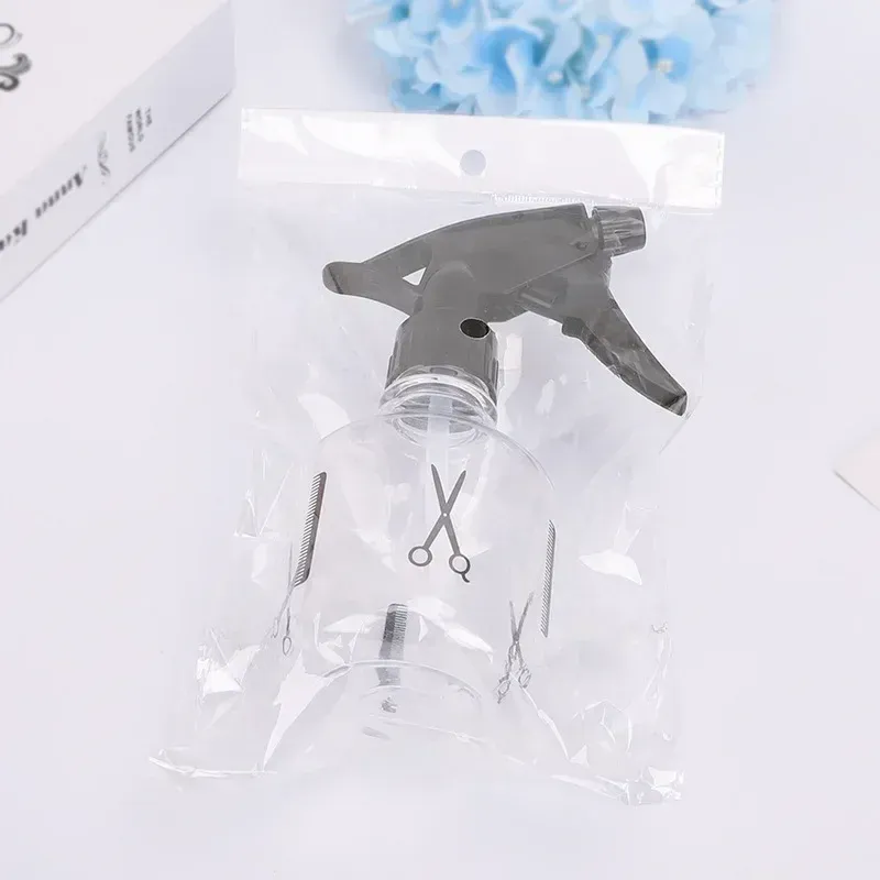 Vaporisateur de coiffure de 250 ml, bouteille transparente portable en plastique pour salon de coiffure 4