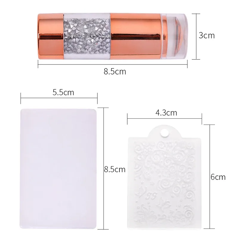 Kit tampon nail art vue d'ensemble