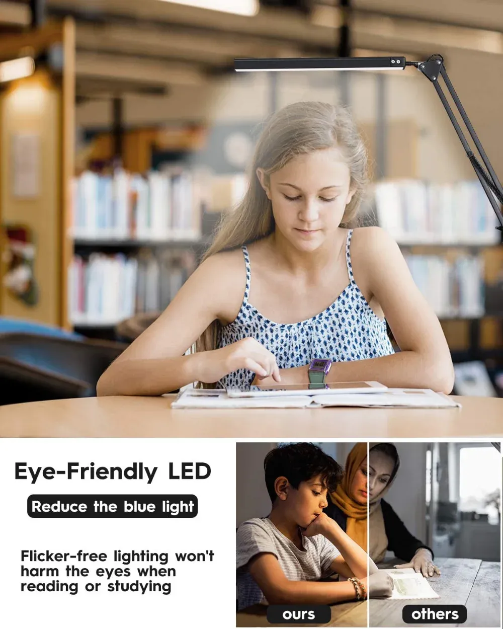 Lampe de bureau LED pour les loisirs créatifs