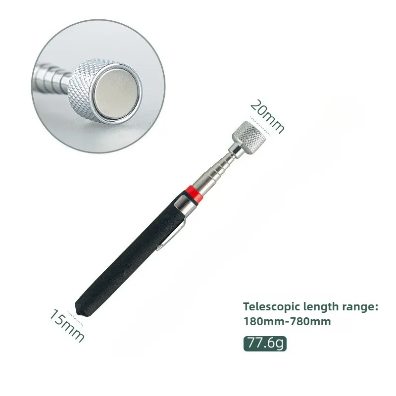 Outil télescopique magnétique de ramassage pour la réparation automobile 8