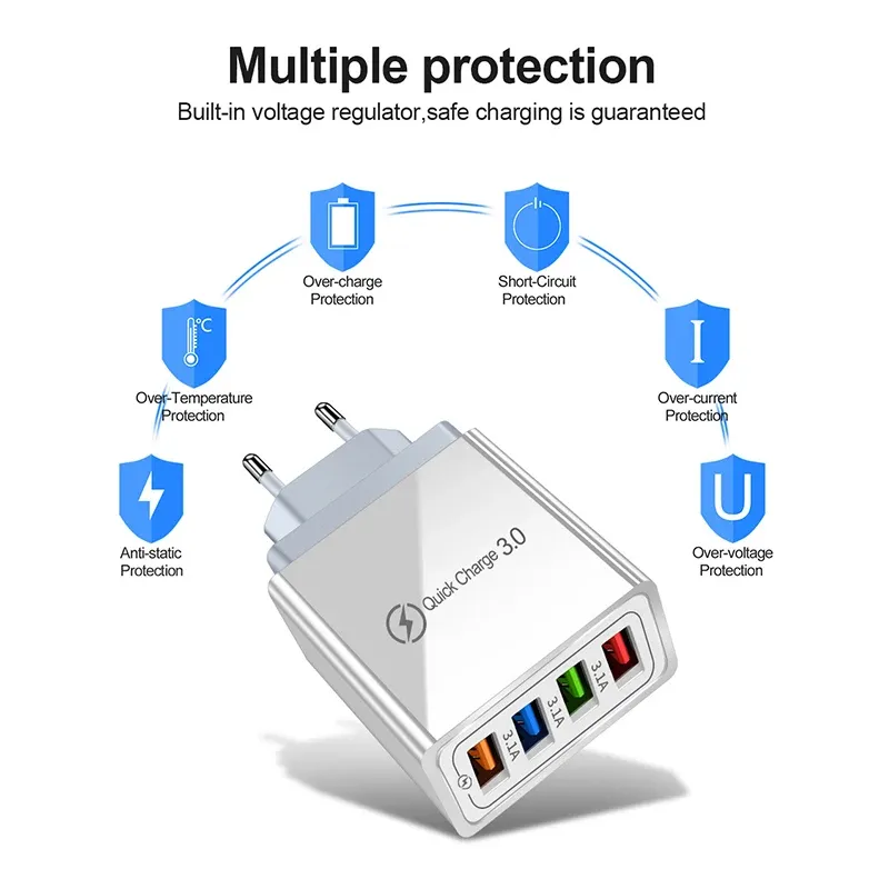 Charge simultanée de plusieurs appareils
