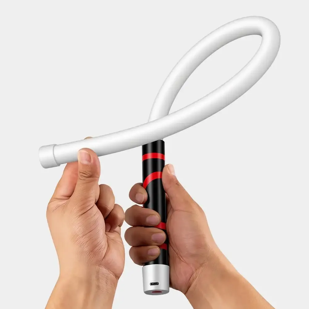 Bande lumineuse LED pliée autour d'un objet