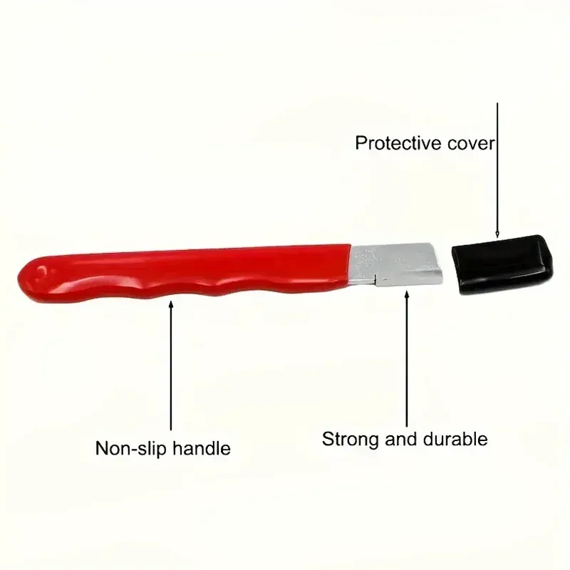 Affûteur de couteaux portable, affûteur de ciseaux de jardin, affûteur de couteaux de cuisine, grattoir à bords, coupe-bords, racloir à bords 5