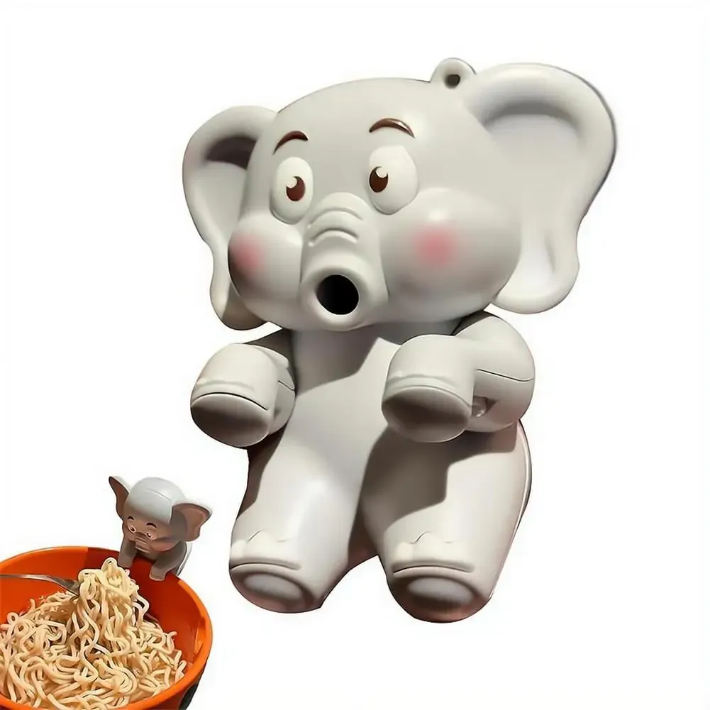 Mini ventilateur rafraîchisseur en forme d'éléphant pour aliments, vue générale