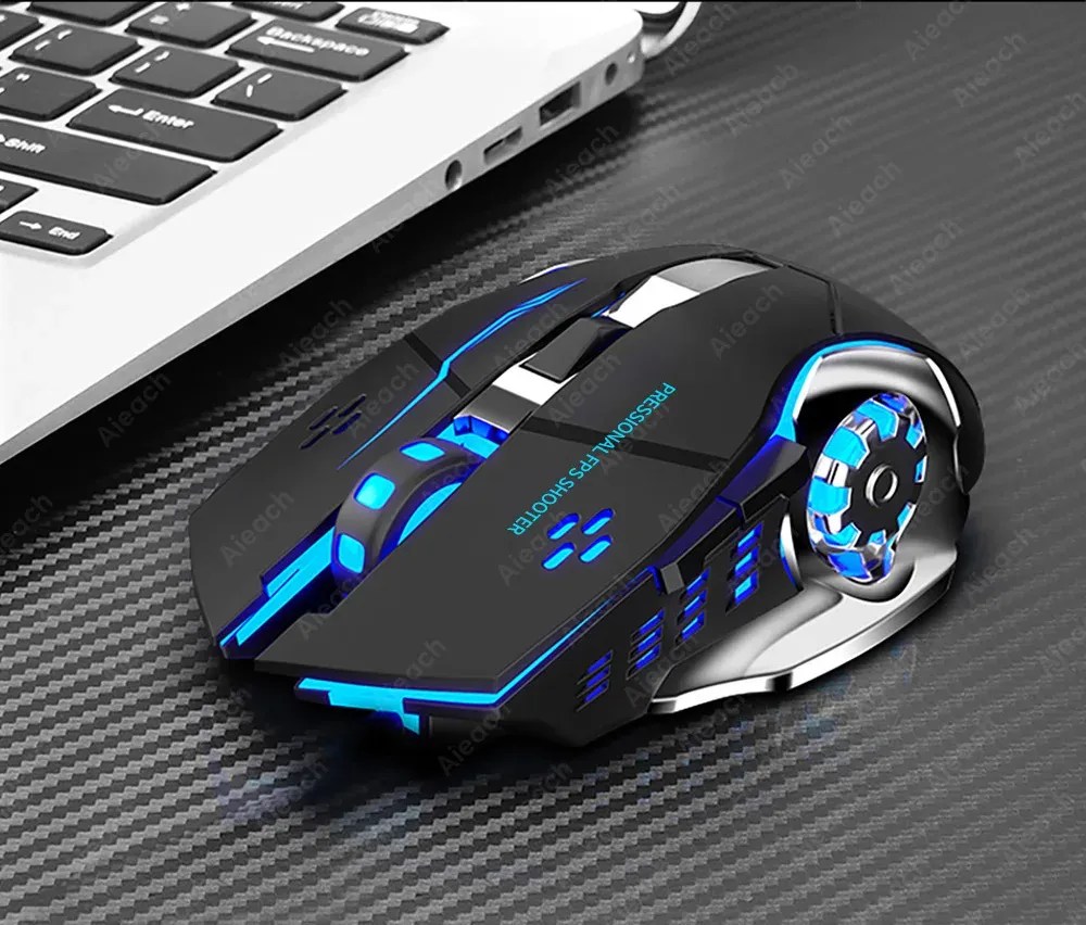 Souris de jeu M2 sous différents angles
