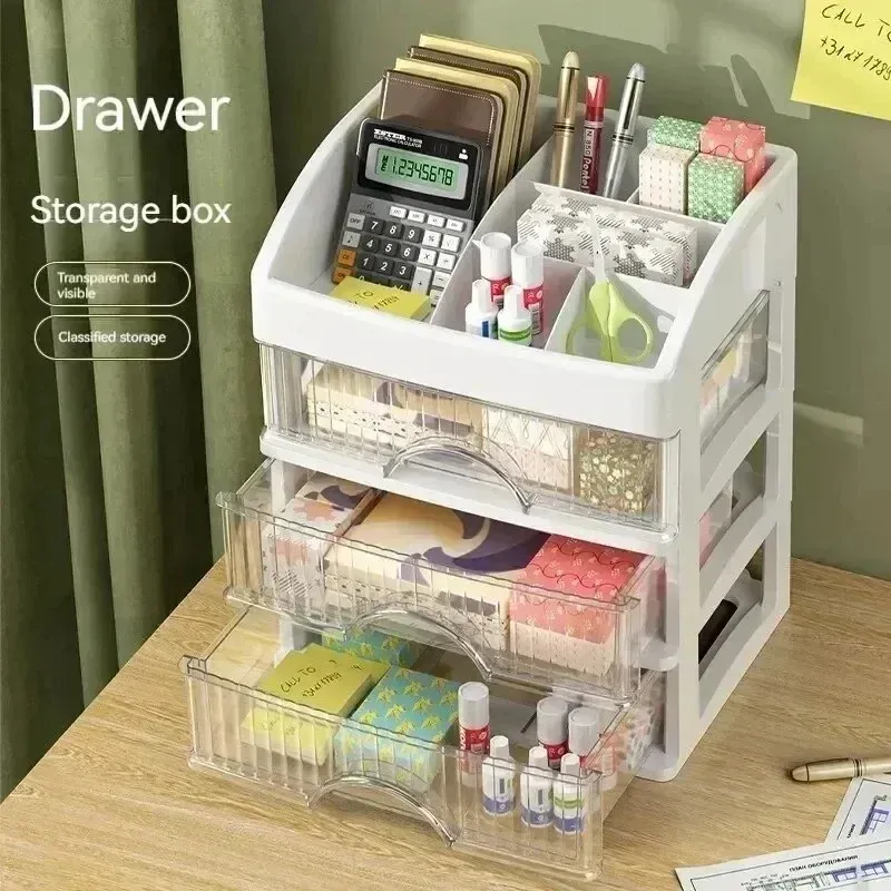 Organisateur de maquillage à tiroirs multiniveaux, boîte de rangement cosmétique transparente, organisateur de coiffeuse pour soins de la peau, rouges à lèvres et parfums 3