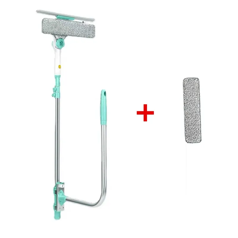 Outil de nettoyage de vitres extensible pour la maison