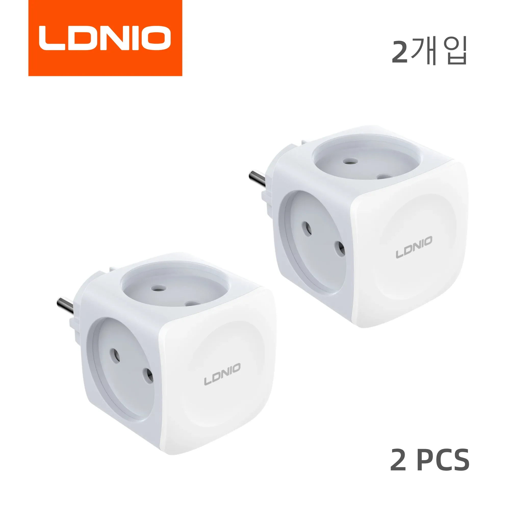 LDNIO Adaptateur multiprise EU 1 vers 4, 16 A, fiche 2 broches 7
