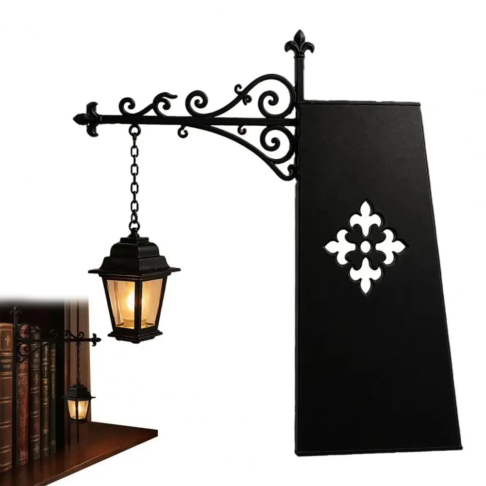 Lampe de bibliothèque vintage, vue d'ensemble