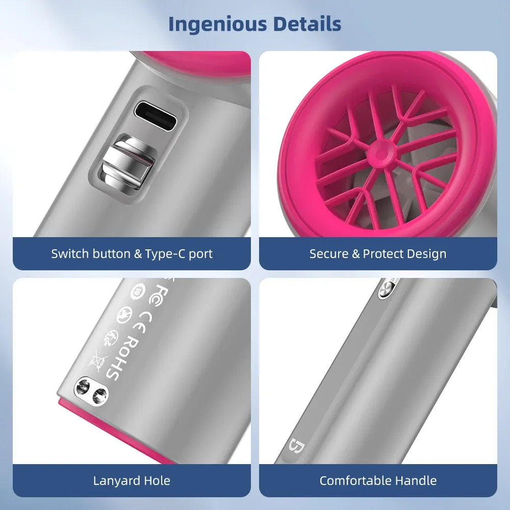 Détails ingénieux du ventilateur