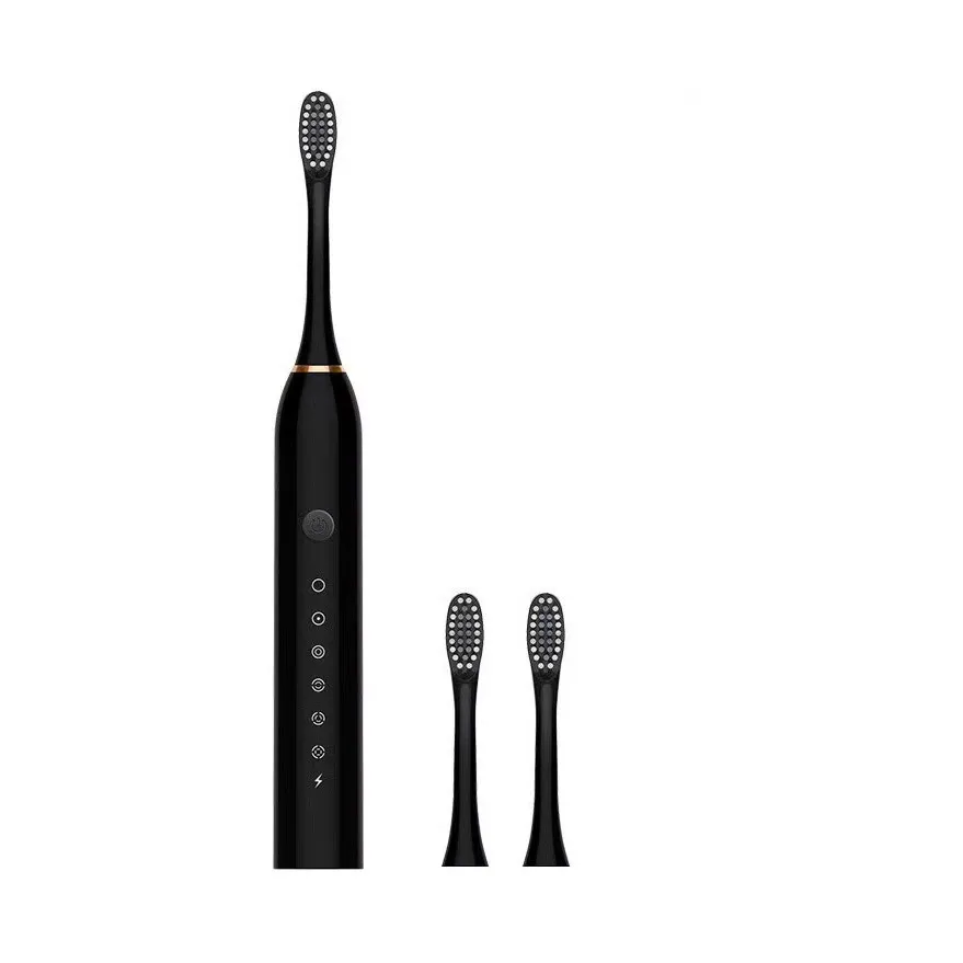Brosse à dents électrique sonique pour adultes, étanche IPX7, tête DuPont, recharge USB, 6 modes de nettoyage 8