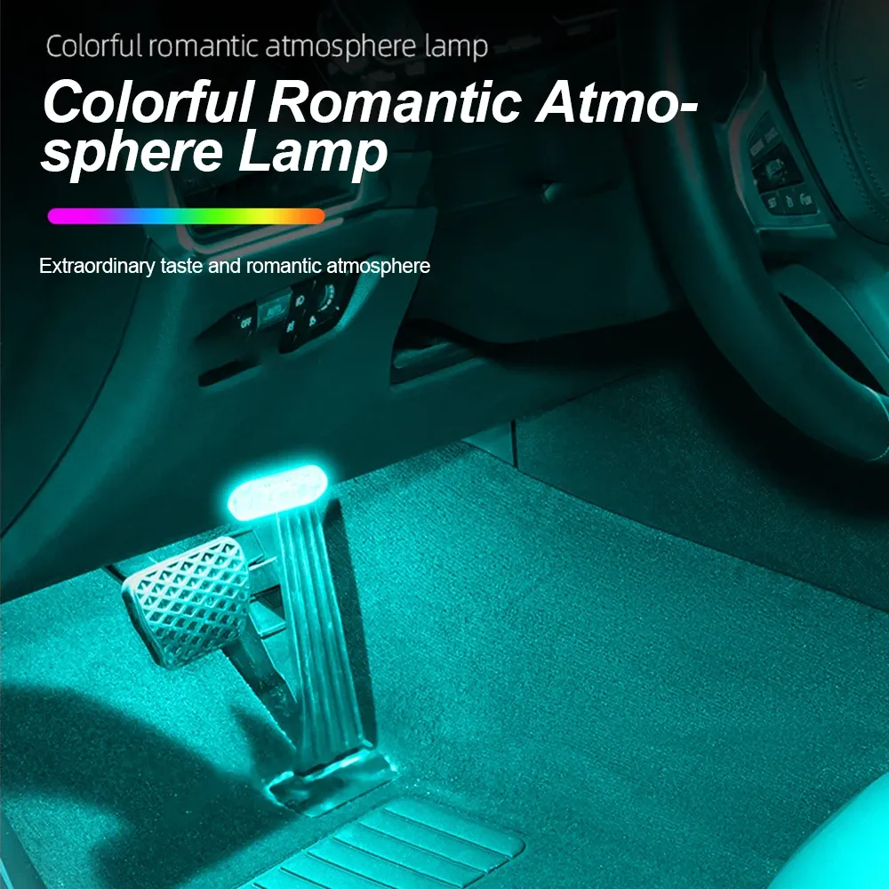 Mini lampe tactile LED pour voiture, vue d'ensemble