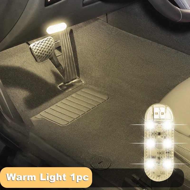 Mini lampe tactile LED pour voiture rechargeable par USB, portable, éclairage de plafond, lampe de lecture nocturne sans fil 8