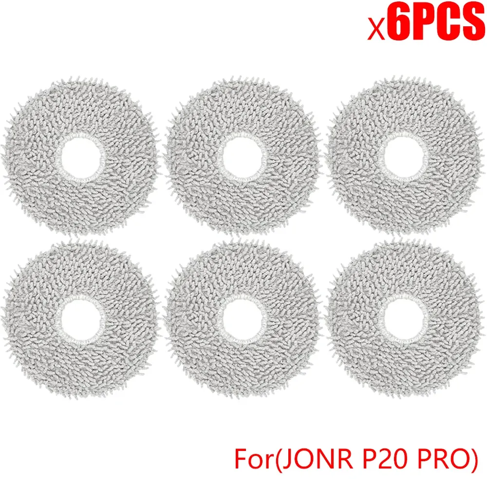 Accessoires pour robot aspirateur JONR P20 PRO : brosse latérale, lingette microfibre et sac à poussière de rechange 13