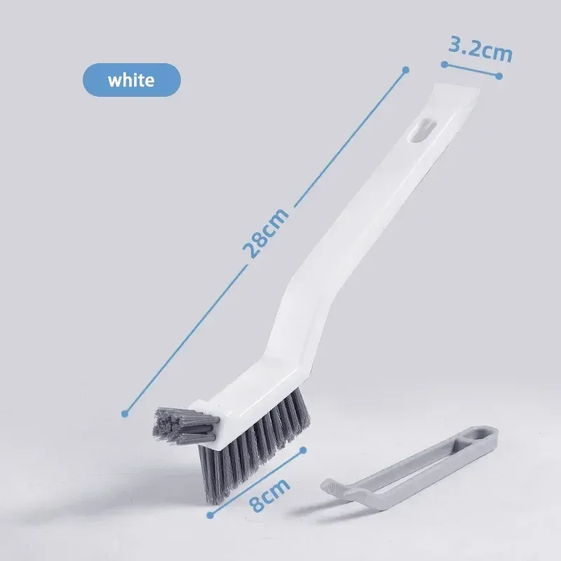 Brosse de nettoyage 2 en 1 pour coins et espaces, pour carrelage de salle de bain et de sol 6