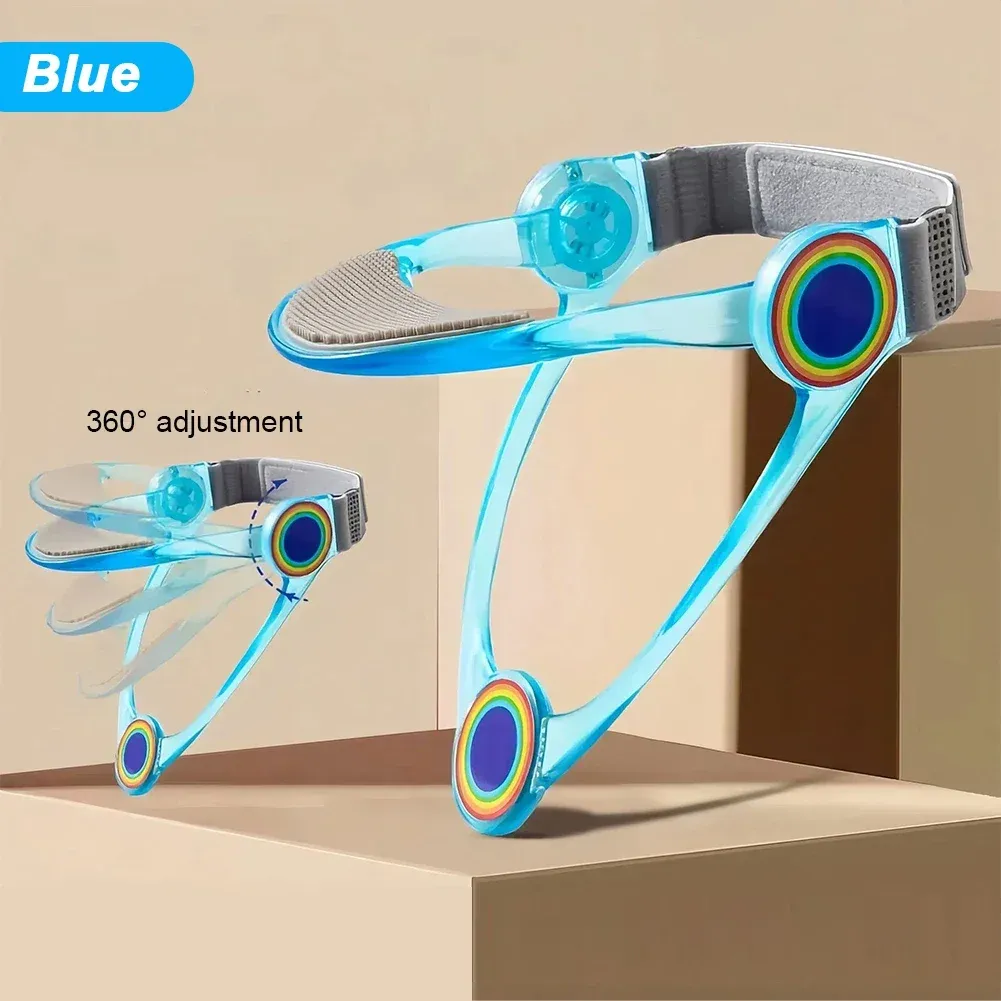 Support cervical réglable en TPU et pliable pour ordinateur, correcteur de posture pour soutenir la tête et limiter l'inclinaison avant du cou 9