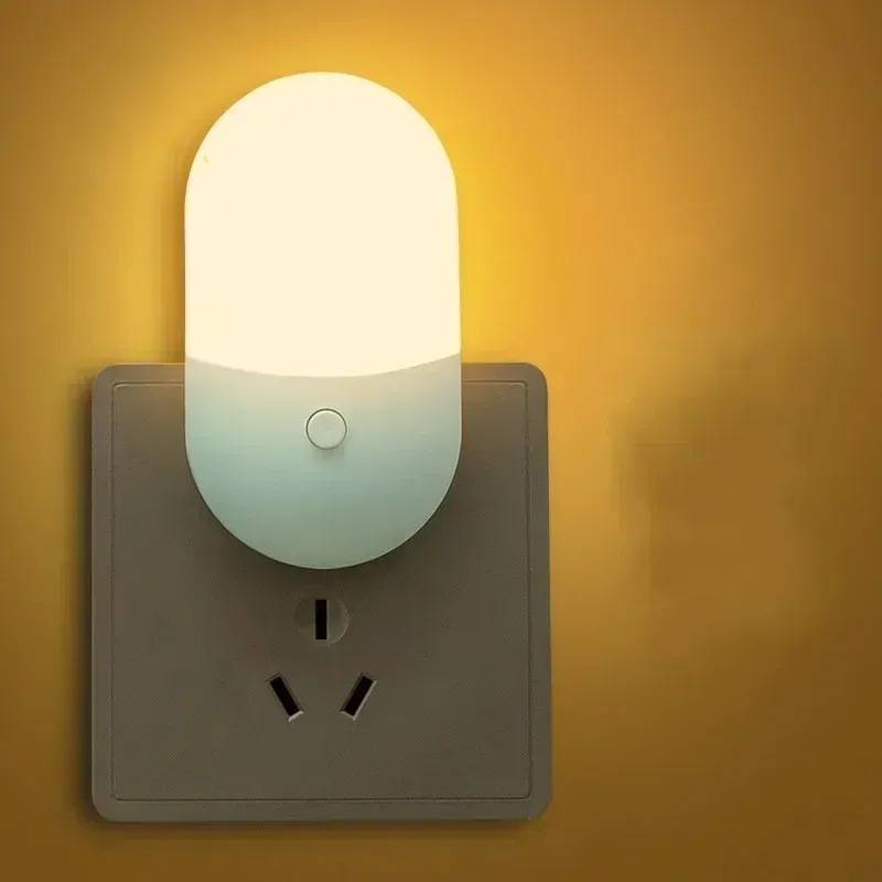 Veilleuse LED intelligente à détection de mouvement et de son, luminosité réglable 12