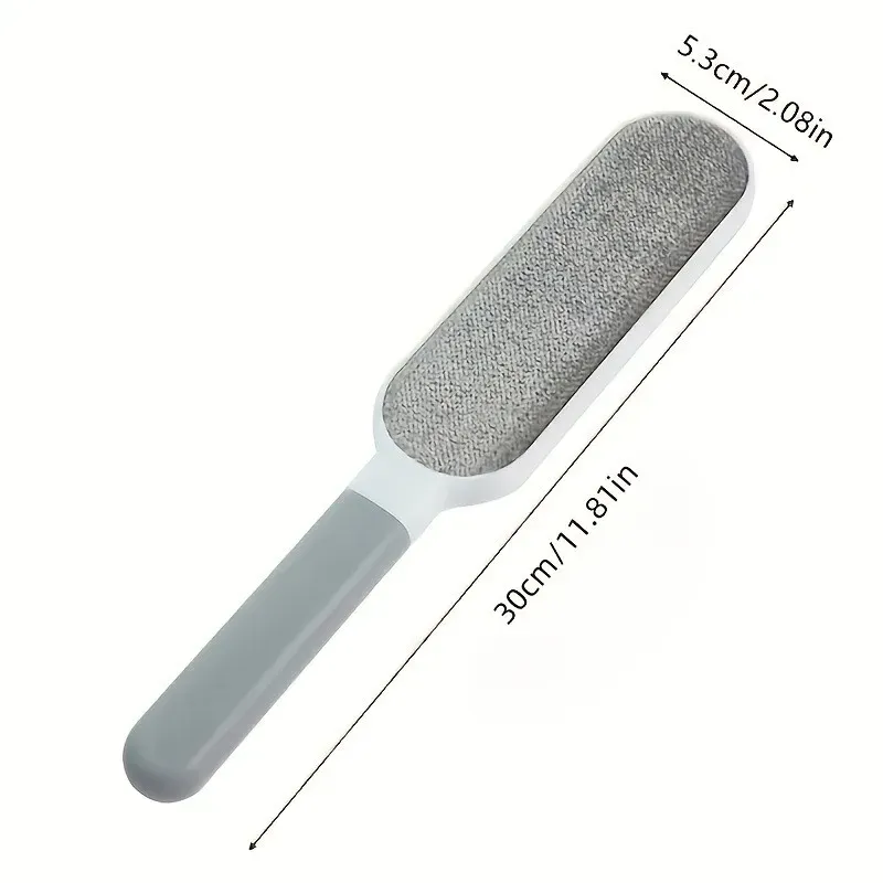 Rouleau épilateur double face pour animaux, brosse manuelle électrostatique pour poils et peluches sur vêtements, canapé et tapis 9
