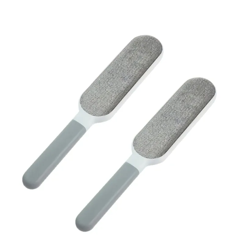 Rouleau épilateur double face pour animaux, brosse manuelle électrostatique pour poils et peluches sur vêtements, canapé et tapis 7