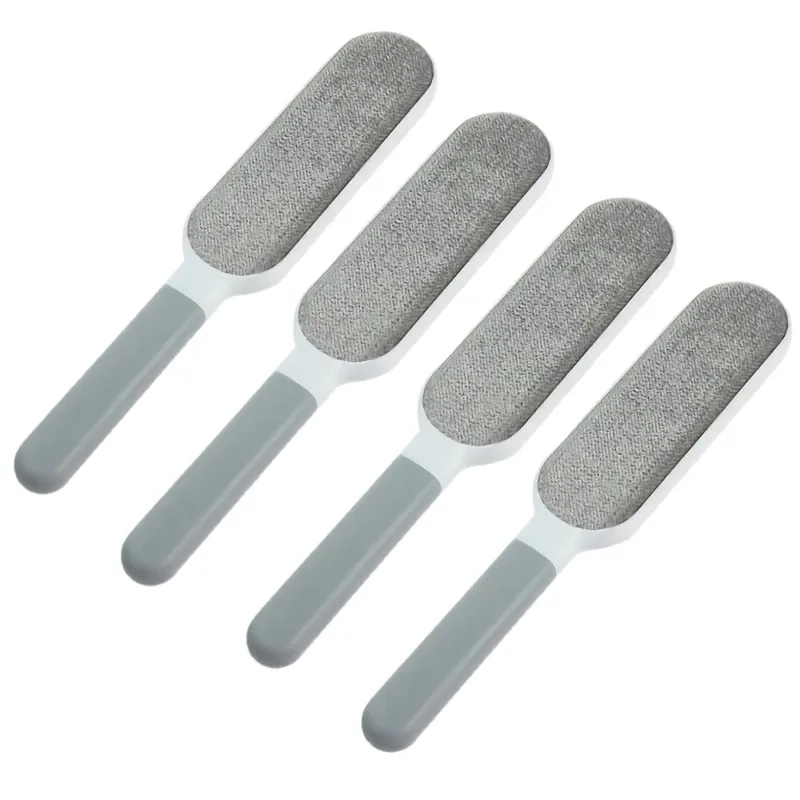 Rouleau épilateur double face pour animaux, brosse manuelle électrostatique pour poils et peluches sur vêtements, canapé et tapis 8