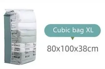 Sacs de rangement sous vide sans pompe, grand format, pour vêtements et couvertures 8