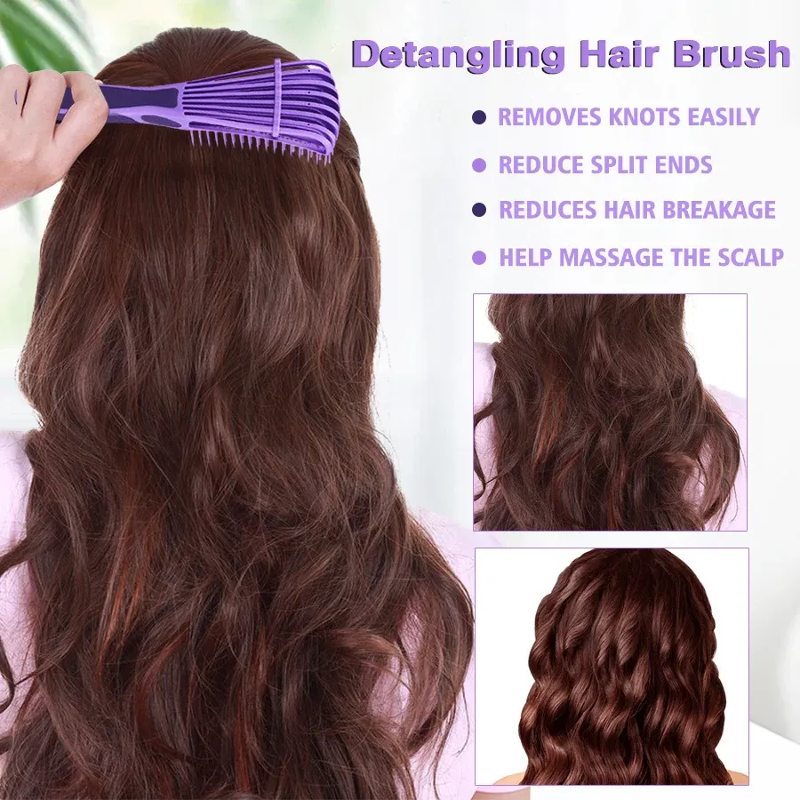 Peigne octopus élégant pour le soin des cheveux