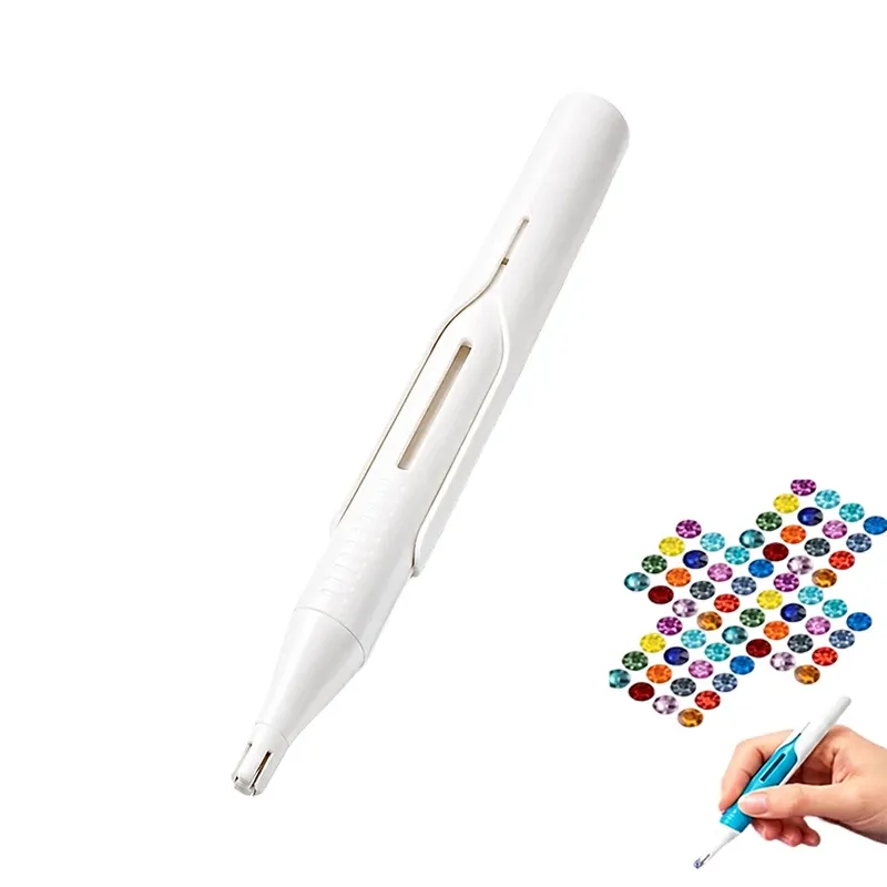Distributeur automatique de perles pour broderie diamant, perles rondes 2,8 mm, kit d'accessoires pour débutants et adultes, sans cire requise 7