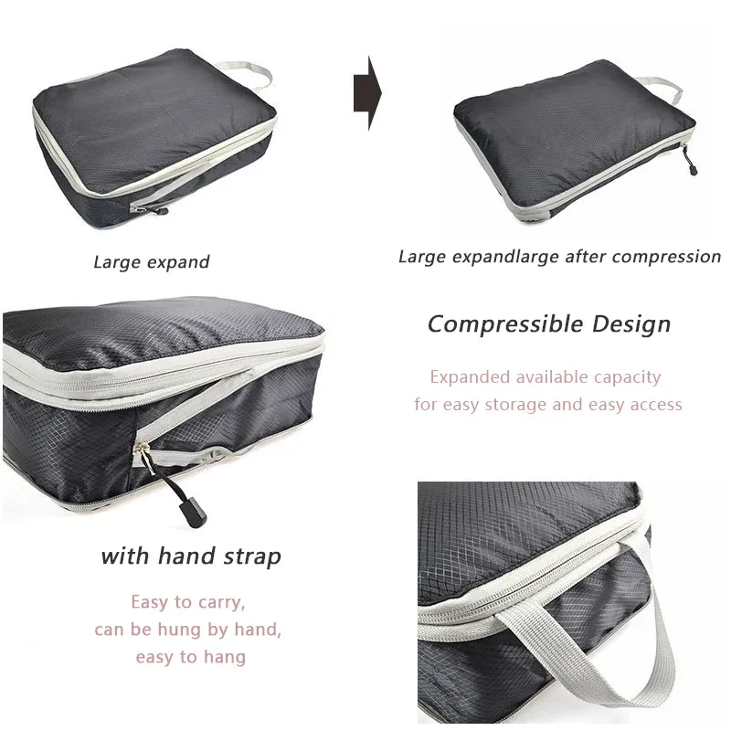 Organisateur de bagages en situation de voyage