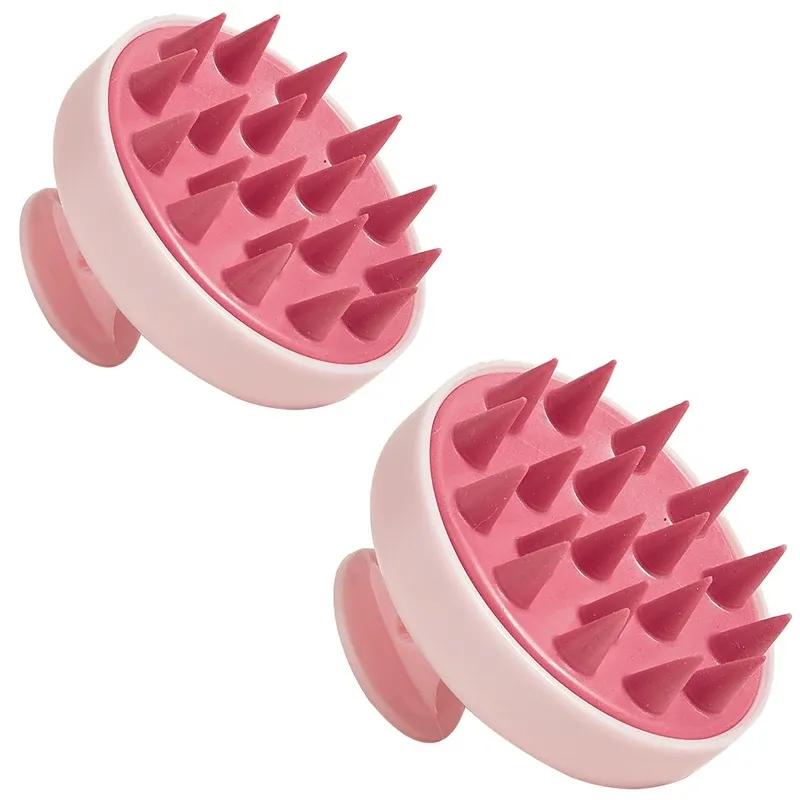 Shampooing en silicone pour cuir chevelu, brosse de massage et peigne de lavage des cheveux, brosse de douche, bain et spa 10