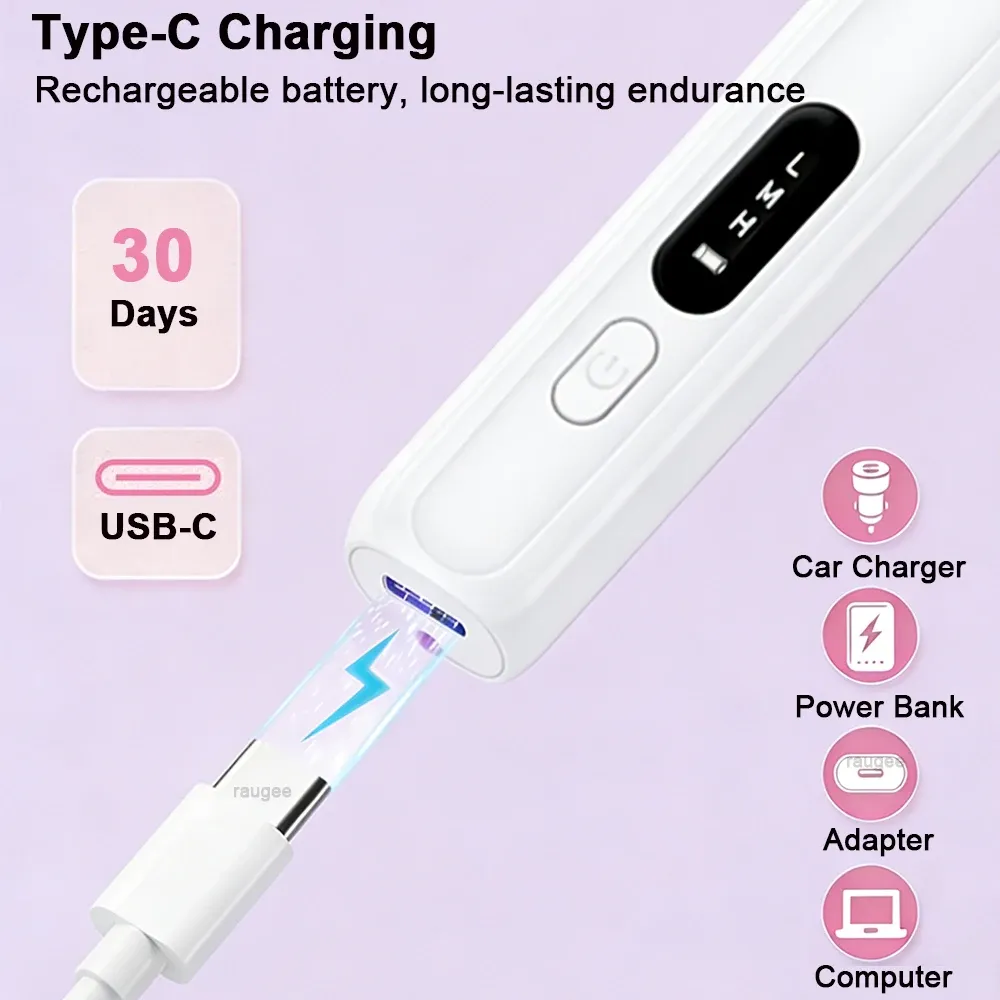 Tondeuse à sourcils électrique, prise en main