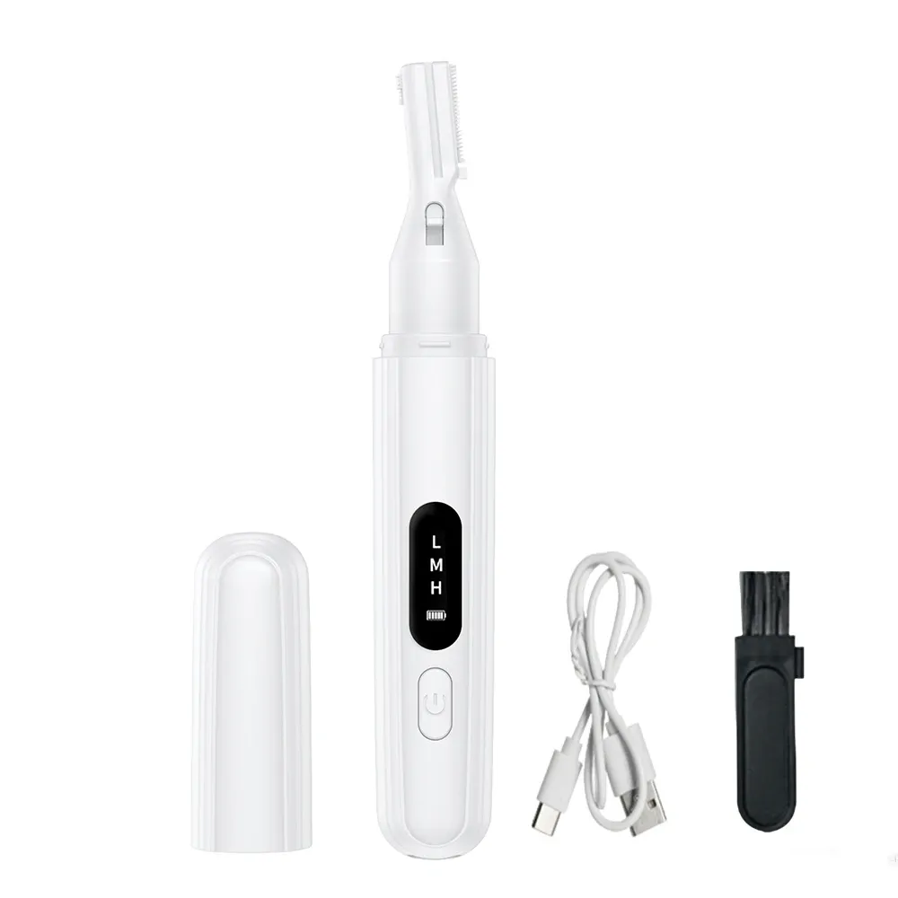 Tondeuse à sourcils électrique portable, rasoir féminin pour visage et corps 7