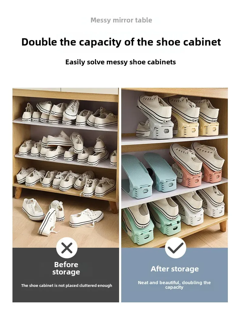 Détail du support de rangement réglable