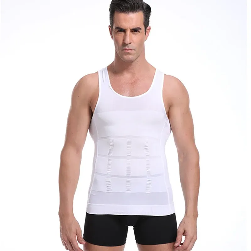 Gilet gainant minceur pour homme, compression ventre plat 2