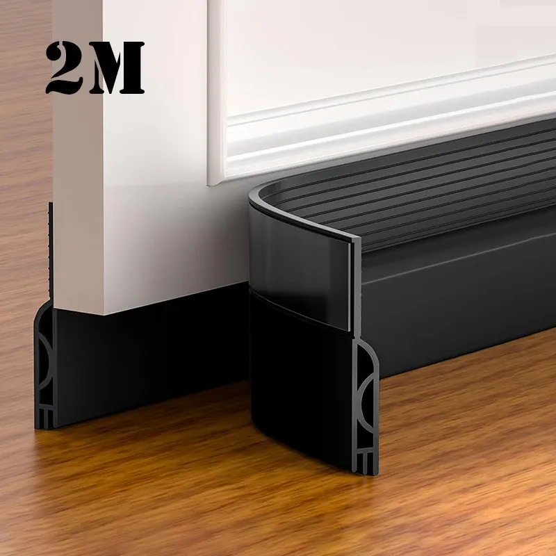 Bas de porte 1/2 m avec bande d'étanchéité, isolation phonique et thermique - Image 1