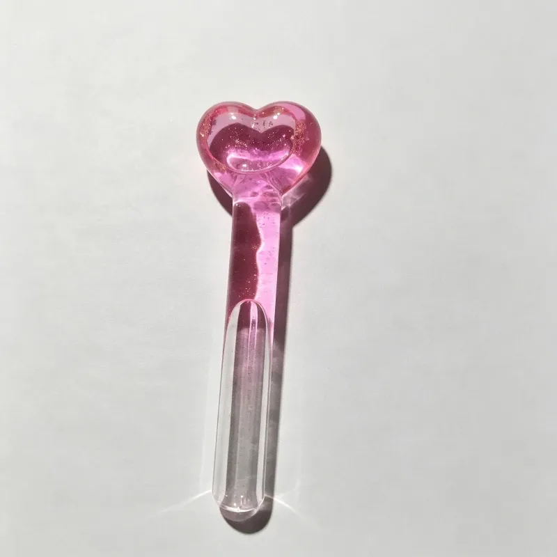 Rouleaux de glace en forme de cœur pour femme, boules de beauté rafraîchissantes, rouleau visage, masseur des yeux, outil de congélation 5