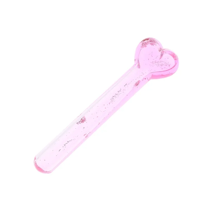 Rouleau de glace en forme de cœur, détail du design