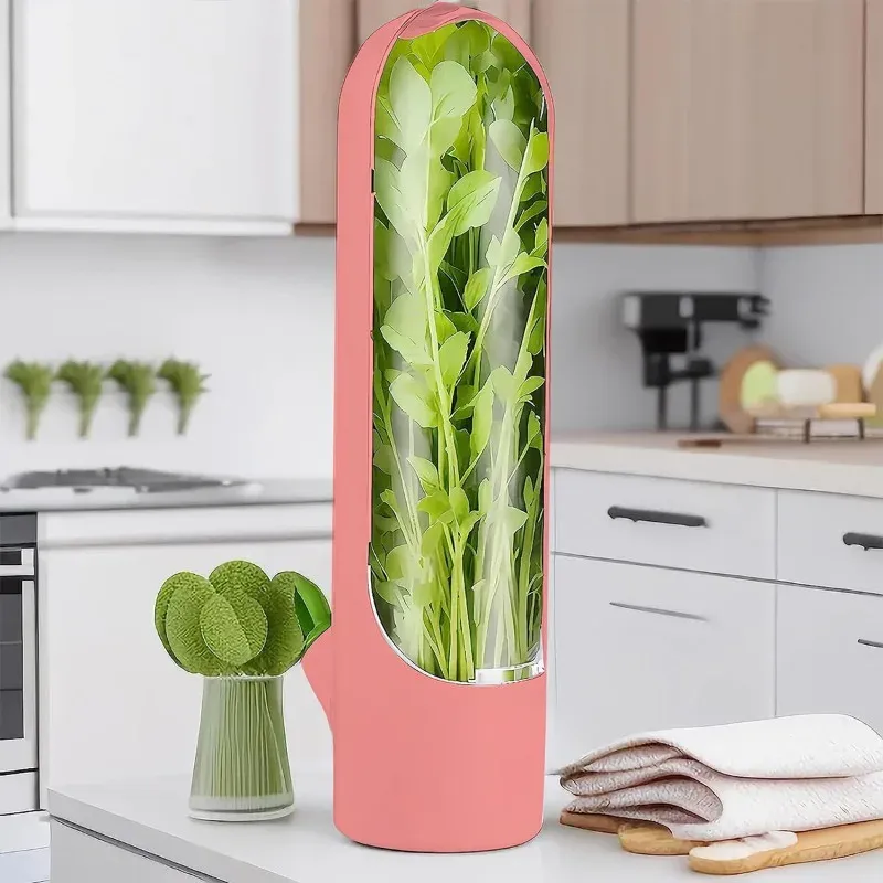 Bac de conservation pour herbes et légumes frais pour réfrigérateur 9