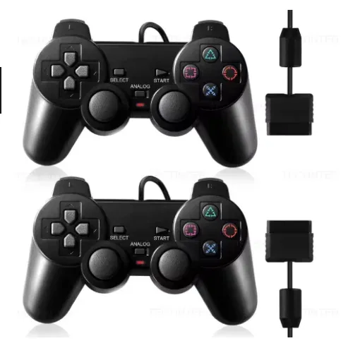 Manette PS2, vue complète