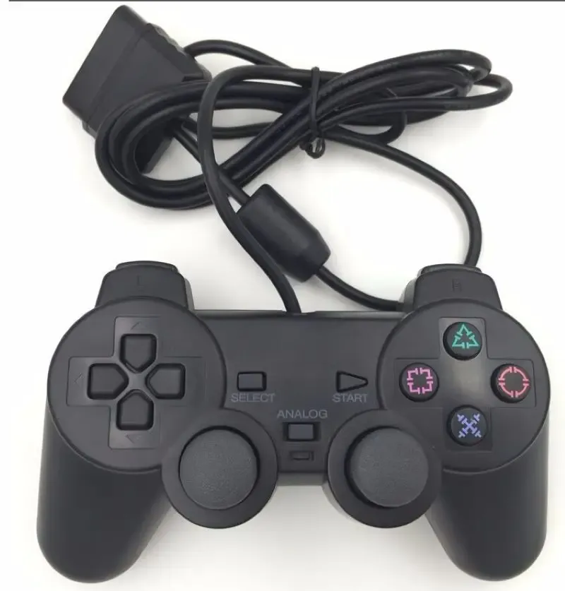 Manette de jeu PS2 en situation