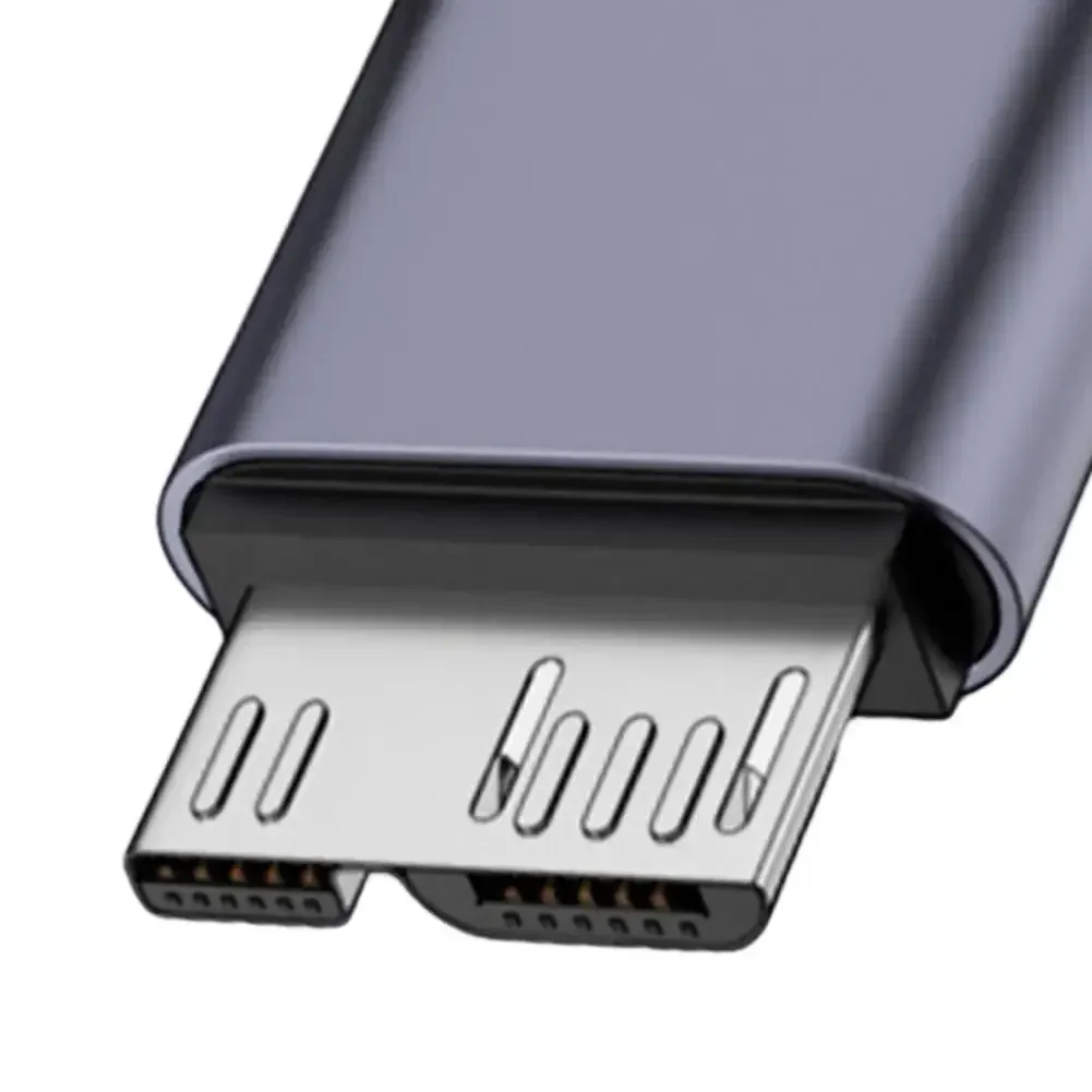 Adaptateur Micro B USB 3.0 vers USB-C, finition
