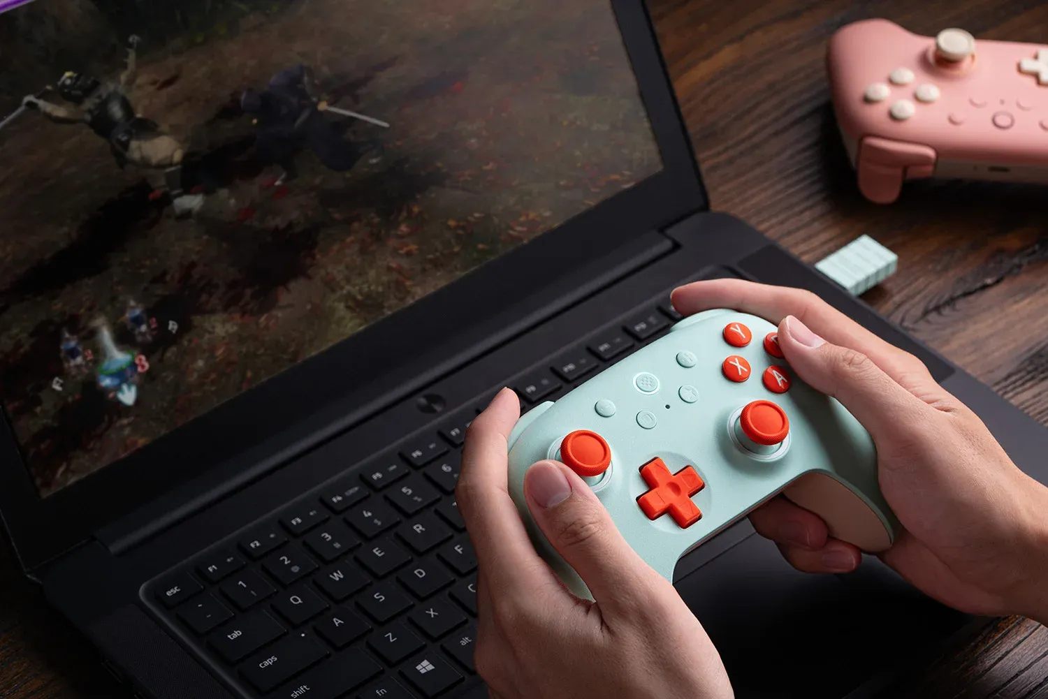 Manette de jeu sans fil 8BitDo Ultimate 2C pour PC Windows, Steam Deck, Raspberry Pi et Android 5