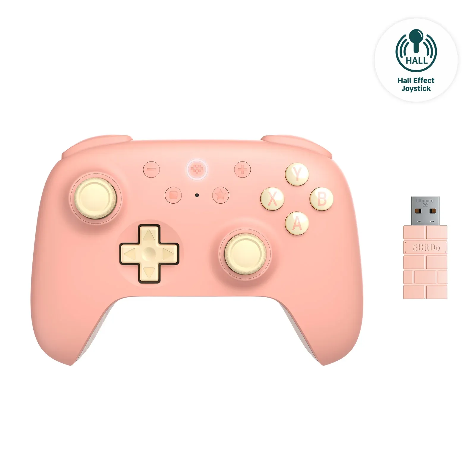 Manette de jeu sans fil 8BitDo Ultimate 2C pour PC Windows, Steam Deck, Raspberry Pi et Android 8
