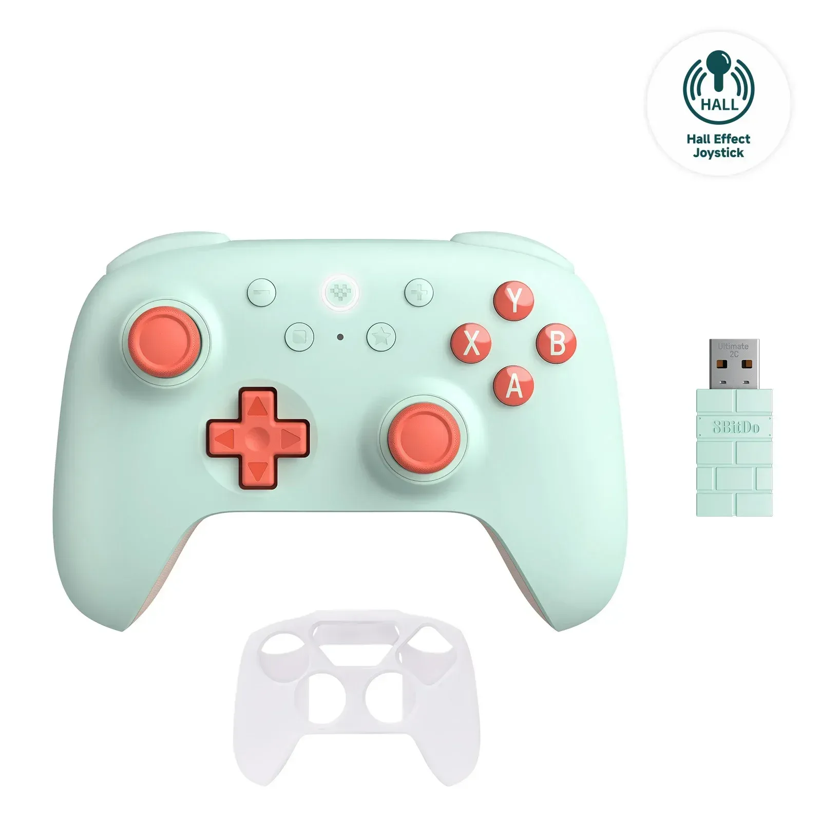 Manette de jeu sans fil 8BitDo Ultimate 2C pour PC Windows, Steam Deck, Raspberry Pi et Android 14