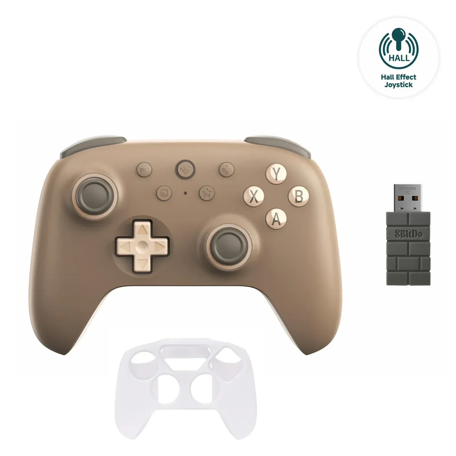 Manette de jeu sans fil 8BitDo Ultimate 2C pour PC Windows, Steam Deck, Raspberry Pi et Android 7