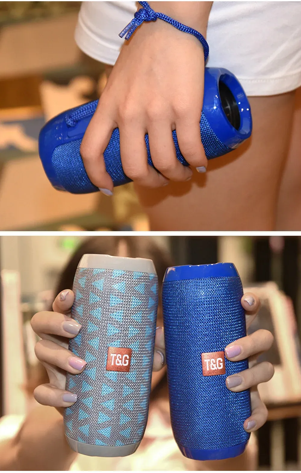 Enceinte sous un autre angle de présentation
