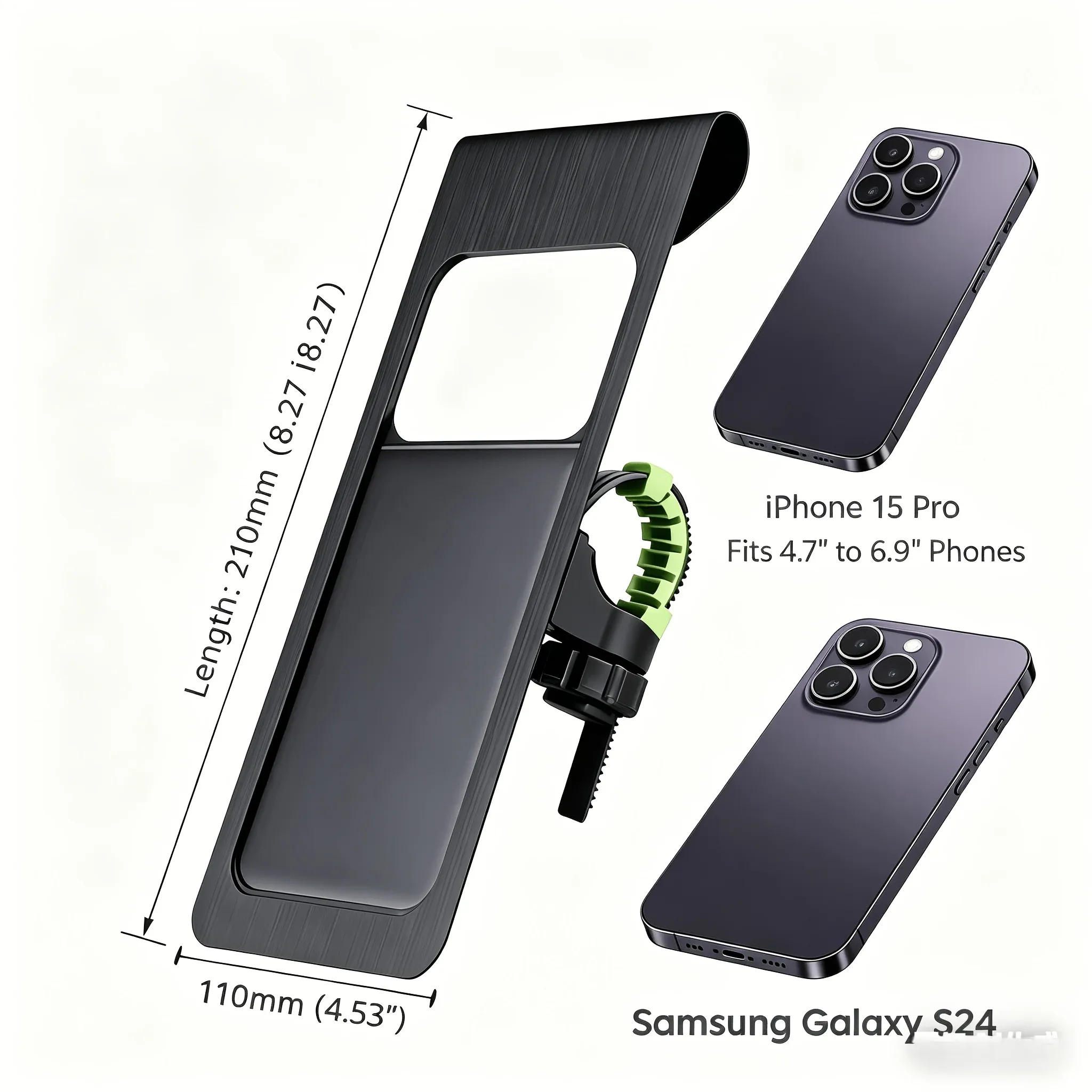 Support de téléphone rotatif 360° étanche pour le cyclisme en extérieur 6